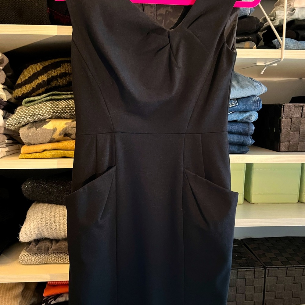 Nanette Lepore Black Dress with Pockets!